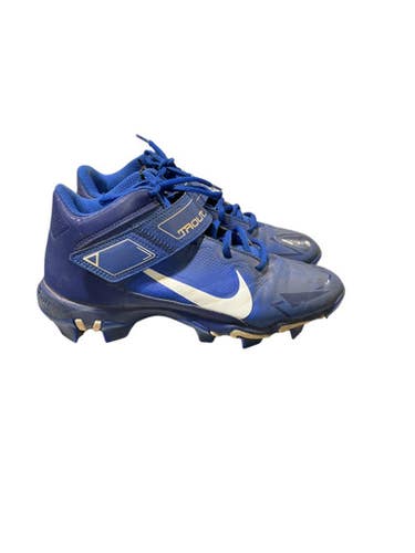 Used Nike Blue Trout Cleats Bb Sb Cleats Royal Blue Junior 06 11834-s000035162