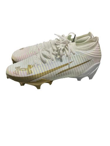 Used Under Armour Adult Fb Cleats White Senior 9.5 11834-s000035565