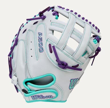 New A500 Siren 32n Rht Wht Purple Catchers Mitt 11834-wilwbw10356332