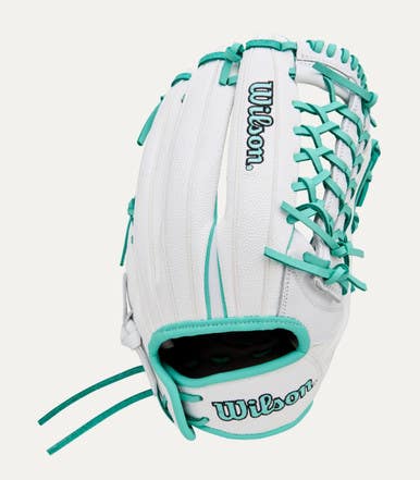 New A1000 Fp 12.5in Rht Wht Seafoam Blk Glove 11834-wilwbw103970125