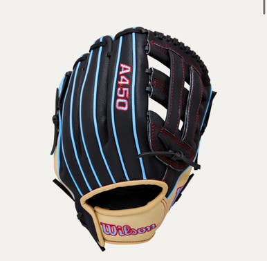 New A450 11in Lht Black Red Glove 11834-wilwbw10397911