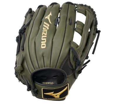 New Mvp Prime 12.75in Rht Army Green Gmvp1278p4 Baseball Glove 11834-miz313234r