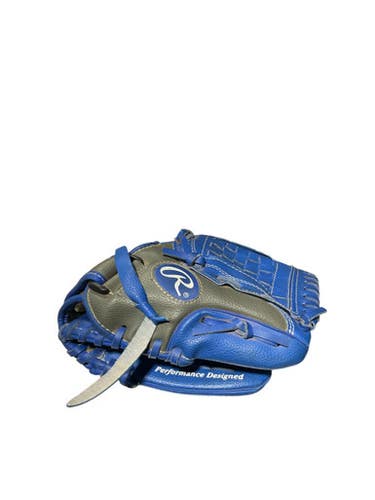 Used Rawlings Savage Ryl Blu Bb Sb Glove Rh Throw Royal Blue 10" 11834-s000040701