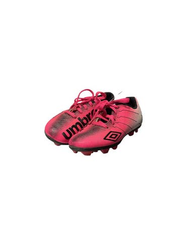 Used Umbro Soccer Cleats Pink Youth 12.0 11834-s000040911