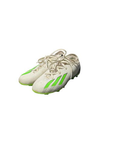 Used Adidas Soccer Cleats White Junior 01 11834-s000040929