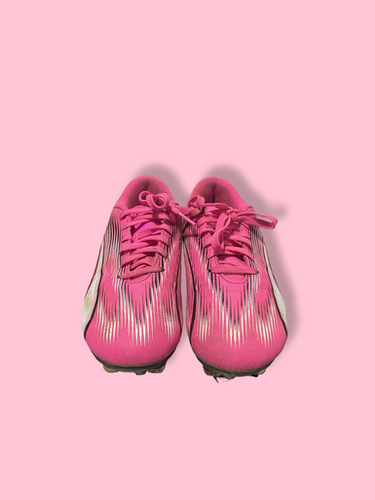Used Puma Soccer Cleats Pink Junior 03.5 11834-s000040944