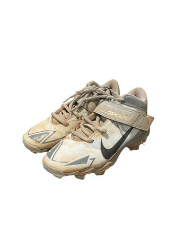 Used Nike Grey Trout Cleats Bb Sb Cleats Grey Junior 03 11834-s000041020