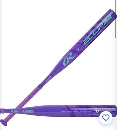 New Rawlings Eclipse 29 12 Softball Bat 11834-rawr00704573