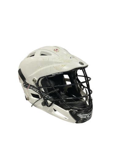 Used Cascade Cascade Wht Lacrosse Helmet Lacrosse Helmet White One Size 11834-s000046670