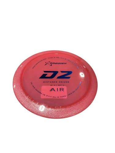 Used Prodigy D2 Driver Disc Golf Driver Red 11834-s000046713