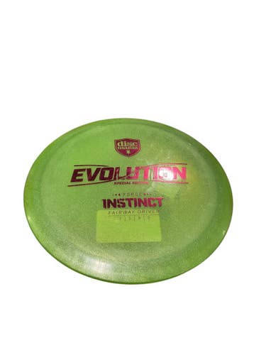 Used Discmania Evolution Disc Golf Driver Green 11834-s000046764