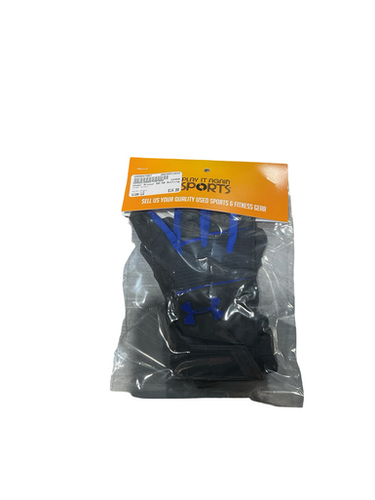 Used Under Armour Bb Sb Batting Gloves Black Lg 11834-s000047067