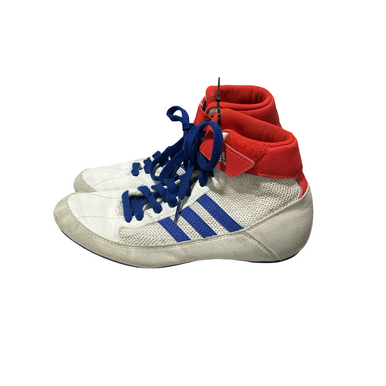 Used Adidas Wrestling Shoes White Junior 04.5 11834-s000048029