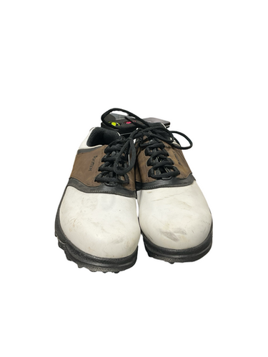Used Foot Joy Foot Joy Golf Shoe Mens Golf Shoes Brown Senior 11 11834-s000050183