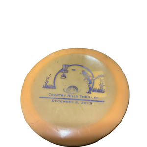 Used Country Hills Thriller Disc Golf Driver Orange 11834-s000050378