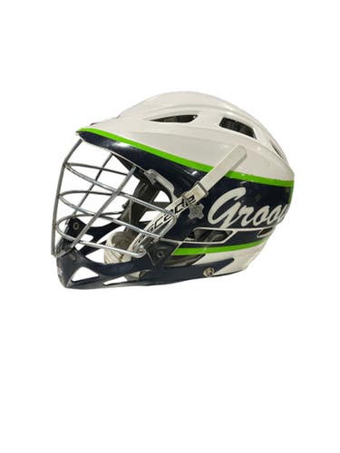 Used Cascade Groove Helmet Lacrosse Helmet White One Size 11834-s000033819