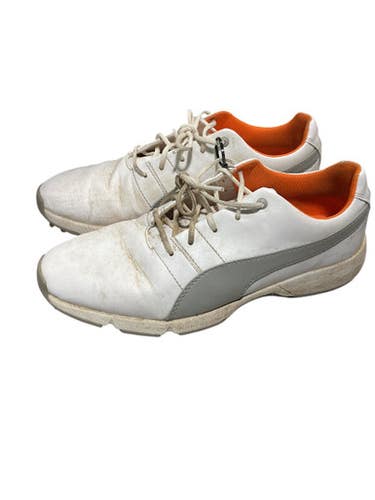 Used Puma Mens Golf Shoes White Senior 5 11834-s000034010