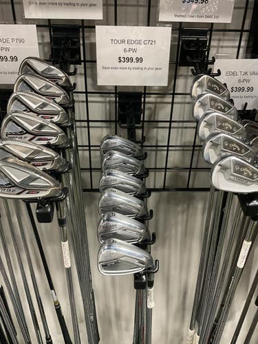 Used Tour Edge C721 Iron Set Mens Iron Set Rh 6i-pw 11834-s000033854