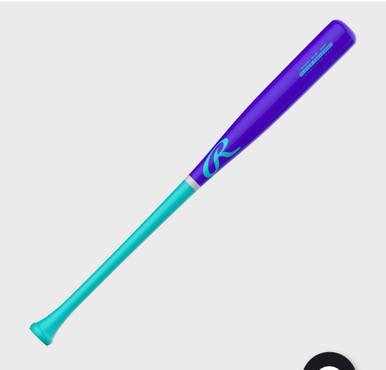 New 32inpurple Teal Rawling Preferred 318 Ashwood Bat 11834-rawr00715648