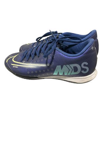 Used Nike Soccer Indoor Shoes Navy Blue Senior 6.5 11834-s000034239