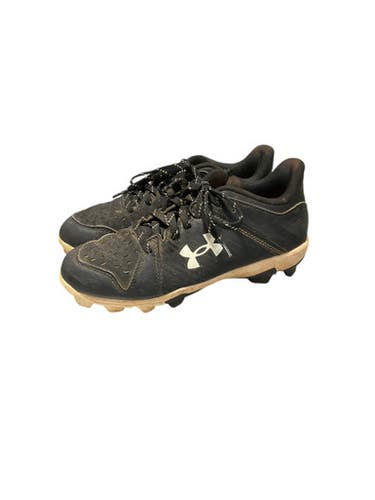Used Under Armour Blk Cleats Bb Sb Cleats Black Junior 03.5 11834-s000034284