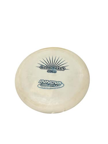 Used Innova Glow Beast Disc Golf Driver White 11834-s000034582