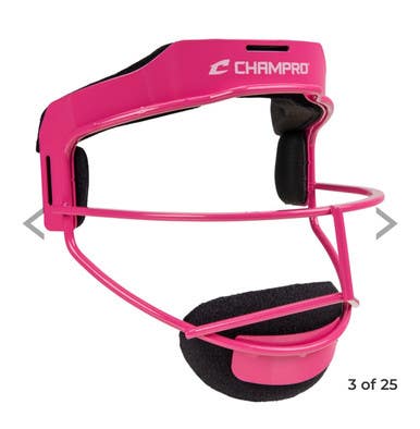 New Sentry Fielder Facemask Pink 11834-chpcm03ypk