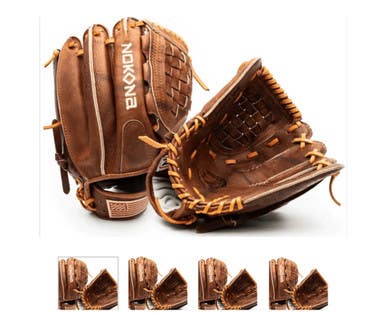 New 12in Rht Nokona Walnut Edge Precision Glove 11834-50nw-ep1200cl