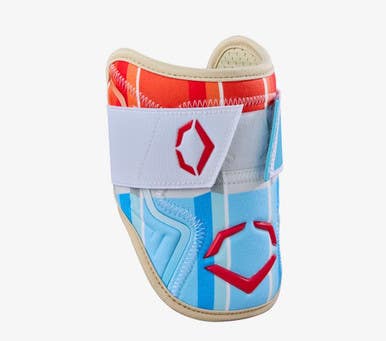 New X-srz Red.white & Ice Yth Elbow Guard 11834-eshwb5767501s