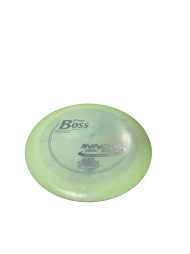 Used Innova Pro Boss Disc Golf Driver Green 11834-s000042968