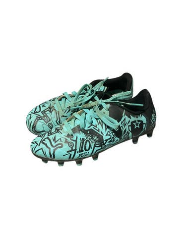 Used Puma Soccer Cleats Teal Youth 13.0 11834-s000043051
