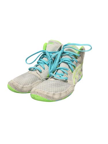 Used Asics Wrestling Shoes Turquoise Junior 05.5 11834-s000043532