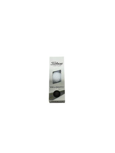 Used Titleist Velocity Golf Balls 3 Ball - Golf Ball Sleeve 11834-s000046973