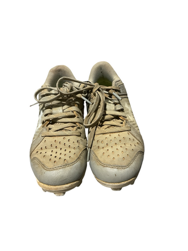 Used Under Armour Lead Off Bb Sb Cleats Grey Junior 01.5 11834-s000047937