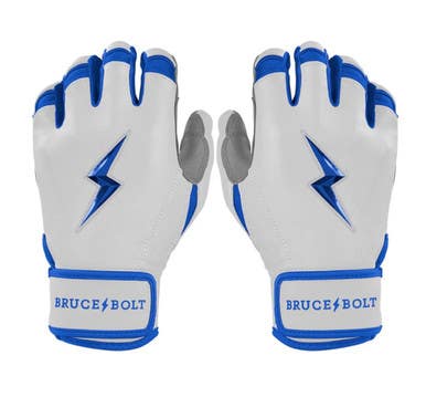 New Adult Royal Premium Pro Chrome Series Short Cuff Batting Glove Bruce Bolt 11834-502s16