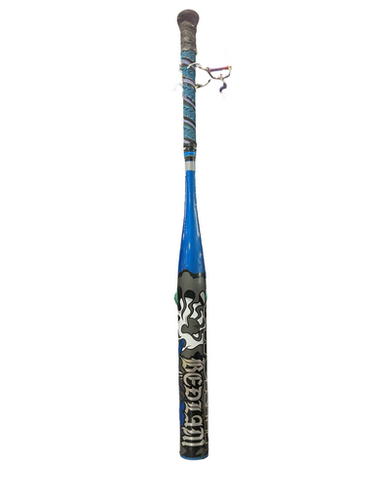 Used Worth 2025 Blue Worth Bedlam Bb Sb Slowpitch Bat 34" 11834-s000048774