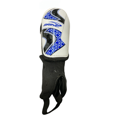 Used Brine Soccer Shin Guards Junior White Md 11834-s000048851