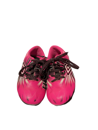 Used Umbro Soccer Cleats Pink Youth 09.0 11834-s000049703