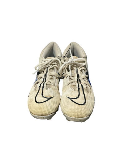 Used Nike Alpha Royal Bb Sb Cleats White Youth 06.5 11834-s000049713