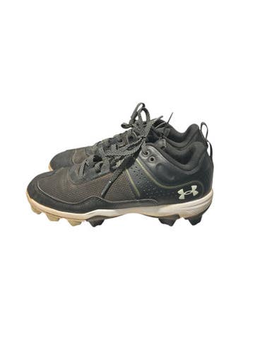 Used Under Armour Glyde Bb Sb Cleats Black Junior 04.5 11834-s000036174