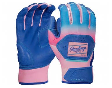 New Pink Blu Adult Workhorse Funburst Batting Gloves 11834-rawr000712725