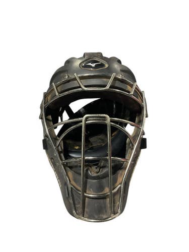 Used Mizuno Mizuno Blk Catcher Helmet Catchers Helmet W Mask Black One Size 11834-s000036440