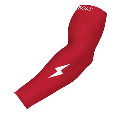 New Red - Bruce Bolt Graduated Compression Premium Arm Sleeve 11834-502a1
