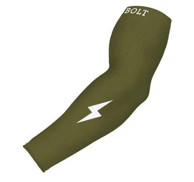 New Olive - Bruce Bolt Graduated Compression Premium Arm Sleeve 11834-502a3