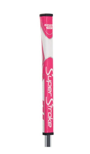 New Znrgy Pstl Tour Pnk Wht Putter Grip 11834-jmgs81110