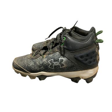 Used Under Armour Bb Cleat Bb Sb Cleats Black Junior 04 11834-s000041220