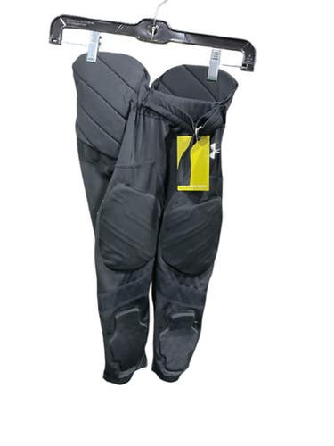 Used Under Armour Youth Fb Integrated Pants Black Md 11834-s000041932