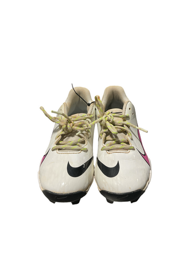 Used Nike Hyper Diamond 4 Bb Sb Cleats White Junior 04 11834-s000050414