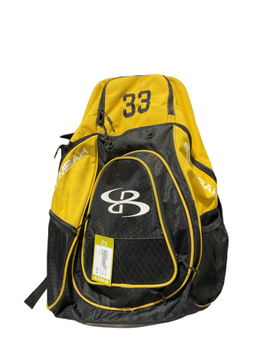 Used Boombah Backpack Bb Sb Player Backpack Gold 11834-s000050550
