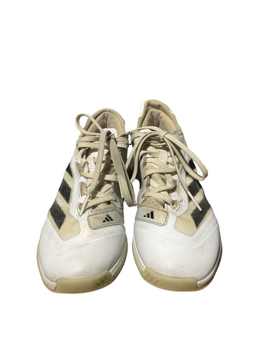 Used Adidas Adizeroimpact Turf Bb Sb Cleats White Junior 04.5 11834-s000050858